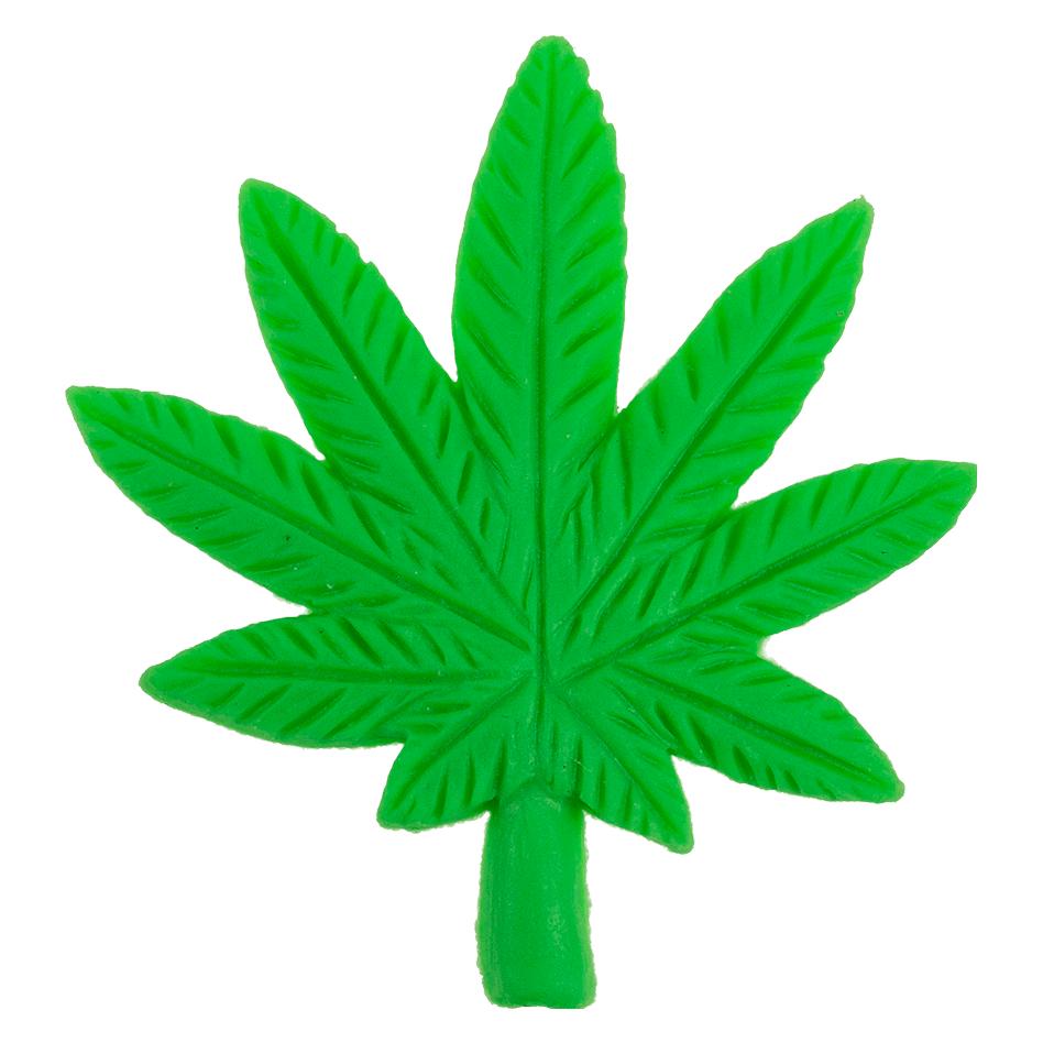 Out of the blue Wachsendes Cannabisblatt (61/6578)