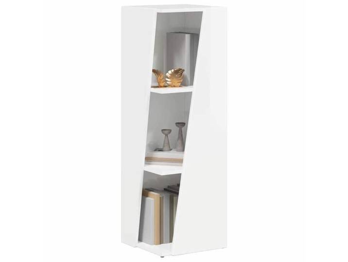 Étagère pour livres -Étagère latérale 33x32x100 5 cm - Bois d'ingénierie - design élégant - pour maison(63705）