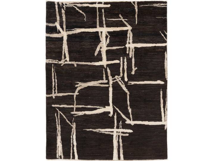 Berber Ela Design Teppich 164x211 Handgeknüpft Modern Orientteppich Designteppich Wolle