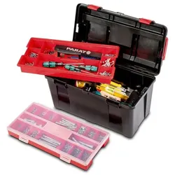 PARAT 5812000391 - Werkzeugkasten - Polypropylen - Schwarz - Rot - 21 l - 480 mm - 255 mm