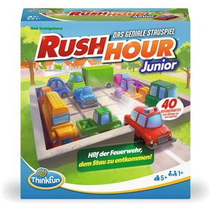ThinkFun Brettspiel 76603, Rush Hour Junior, ab 5 Jahre, 1 Spieler