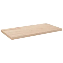 vidaXL Tischplatte 80x40x2,5 cm Massivholz Kiefer Rechteckig