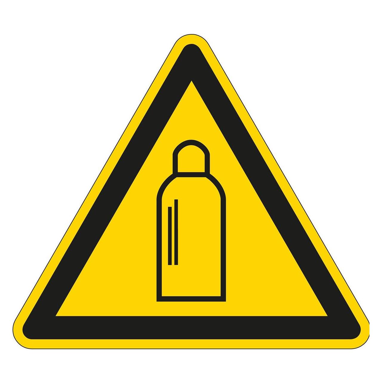 Brady PIC 335-TRI 200-B7525, Warnschilder - Warnung vor Gasflaschen (241600)