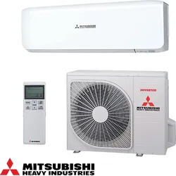 Mitsubishi Heavy Industries SRK25ZS-W + SRC25ZS-W Inverter-Klimaanlage