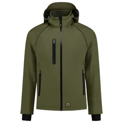 Hardshell Regenjacke "402018" Workwear - L - army