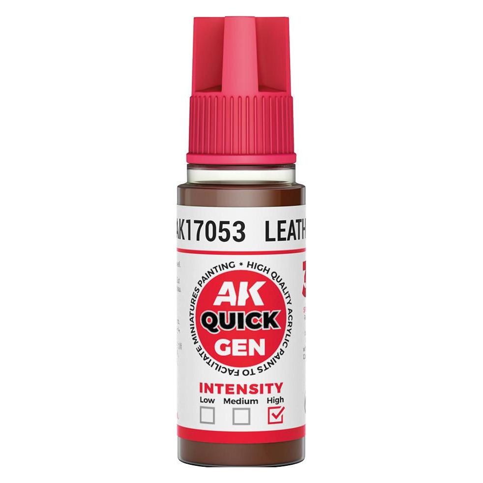 AK Interactive Pot de Quick Gen - Leather (18 ml) (18 ml) (AK17053)