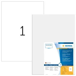 HERMA 9544 selbstklebendes Etikett Rechteck Weiß 40 Stück(e)