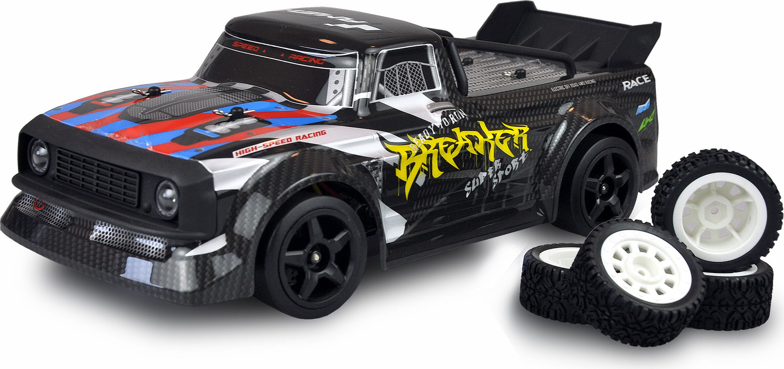 AMEWI RC Drift Sports Car Breaker Pro met 1200mAh LiIon accu