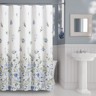 KOURTNEY SHOWER CURTAIN by Royal Court in Slate (Size ONE SIZE)