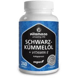 SCHWARZKÜMMELÖL Kapseln+Vitamin E 240 St