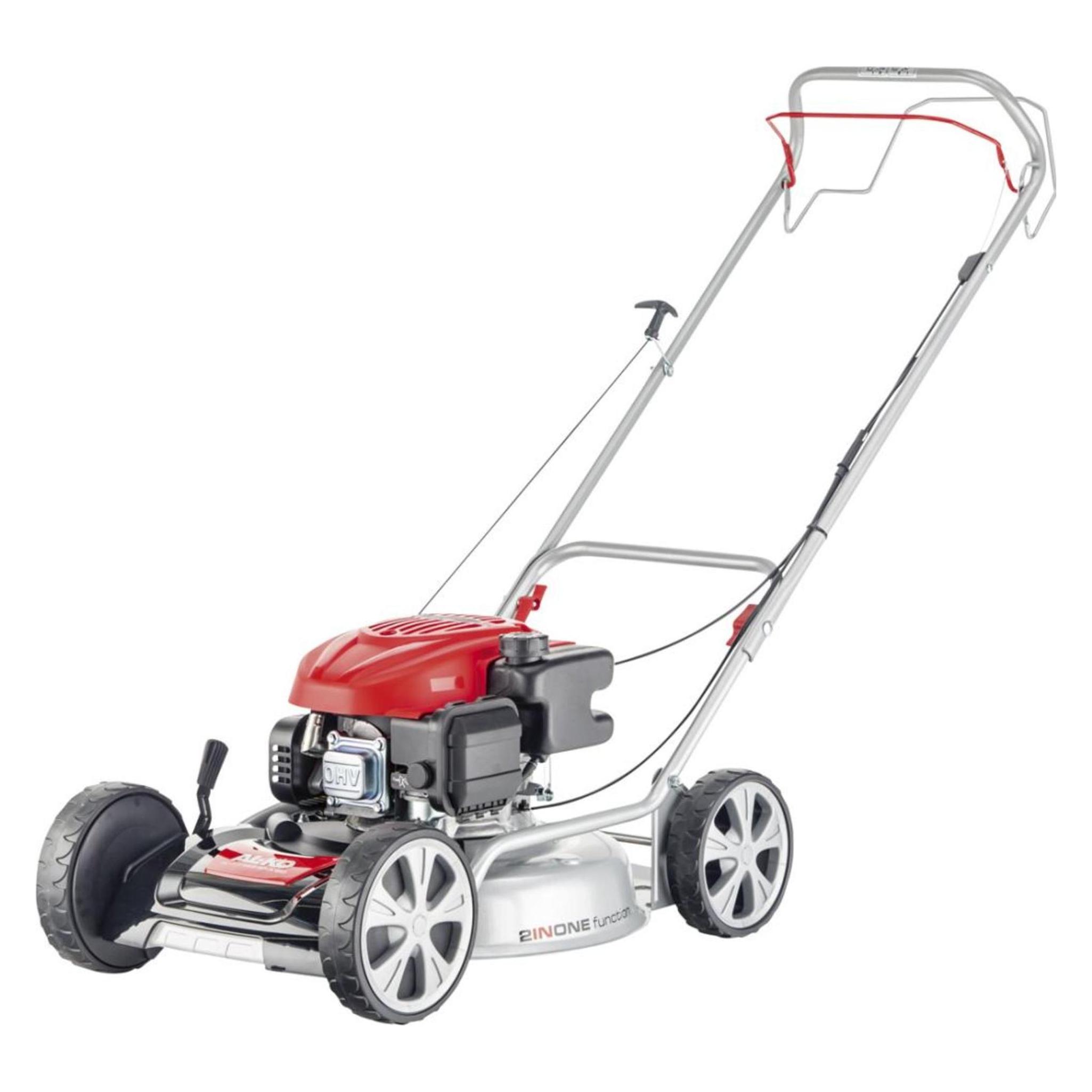 Al-Ko Benzinrasenmäher 468 SP-A Bio (46 cm Schnittbreite, 2.1 kW Motorleistung, Robustes Stahlble... (Benzinbetrieb) (?468 SP-A BIO)