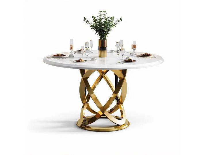 Xlmoebel Essgruppe Esszimmer Stuhl Set Metall 6x Stühle + Tisch Sofort, (Essgruppe, 7-tlg., 6x Stühle + Tisch), Made in Europa