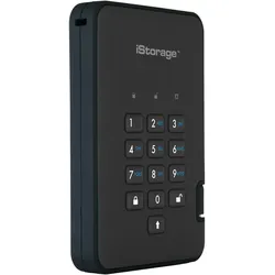 iStorage diskAshur 2 (1 TB), Externe SSD, Schwarz
