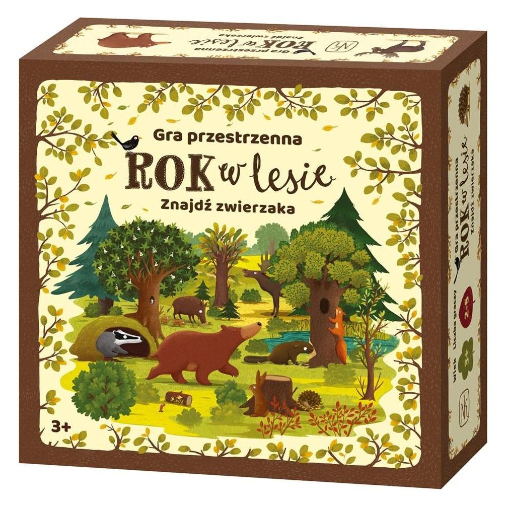 Nasza Ksiegarnia Unsere Buchhandlung Ein Jahr im Wald: Finde ein Haustier (2 - 5 Spieler) (2010070)