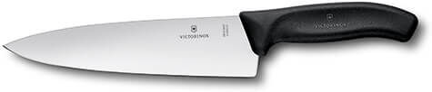 Victorinox Swiss Classic Black 20cm Broad Blade Chefs Knife
