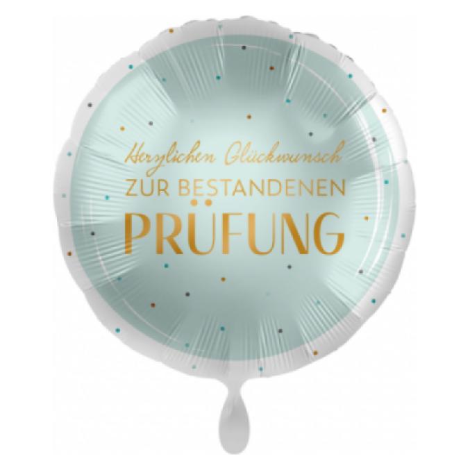 Premioloon Folienballon Herzlichen Glückwunsch zur bestandenen Prüfung 45cm (70208K)
