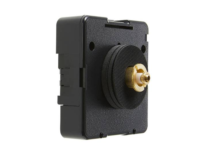 Glorex Quarzuhrwerk Halbrundachse 7-9 mm