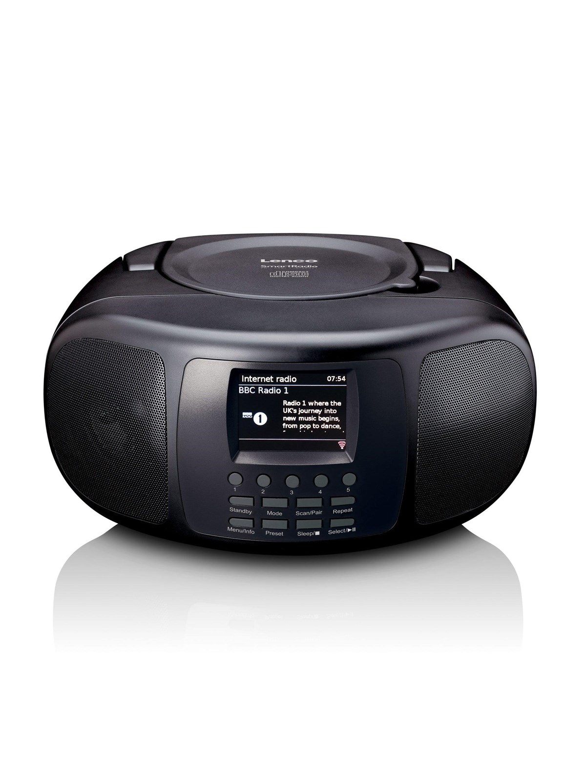 Lenco SCD-6000BK - DAB+/FM - Stereo - schwarz