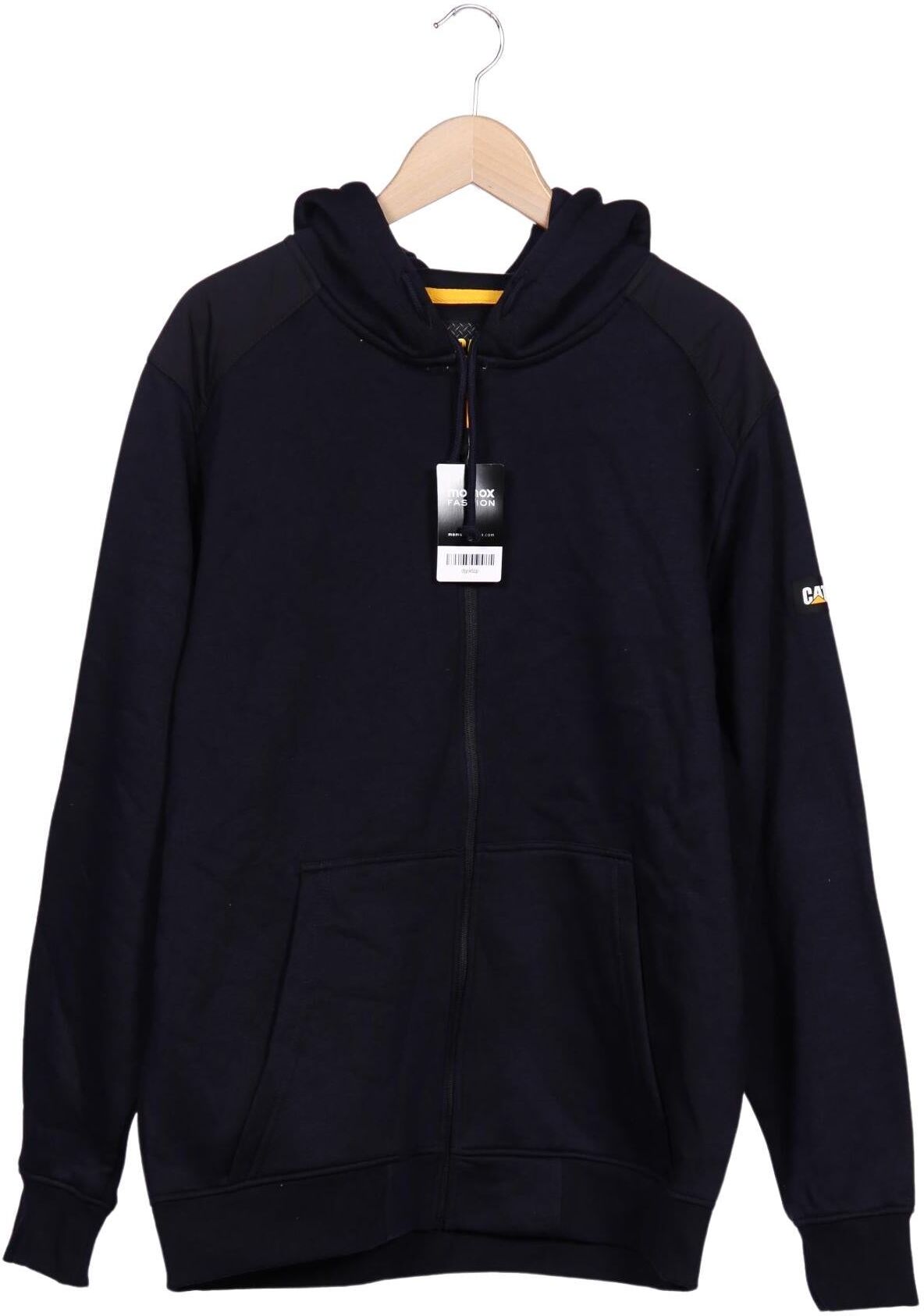 CAT by Caterpillar Herren Kapuzenpullover, Marineblau, Gr. XL, Synthetik / Baumwolle - Second Hand