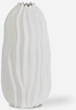 Uttermost Merritt White Floor Vase