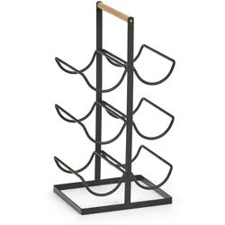 Weinregal Schwarz