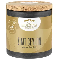 Zimt Ceylon Canehl - gemahlen Korkdose 40g