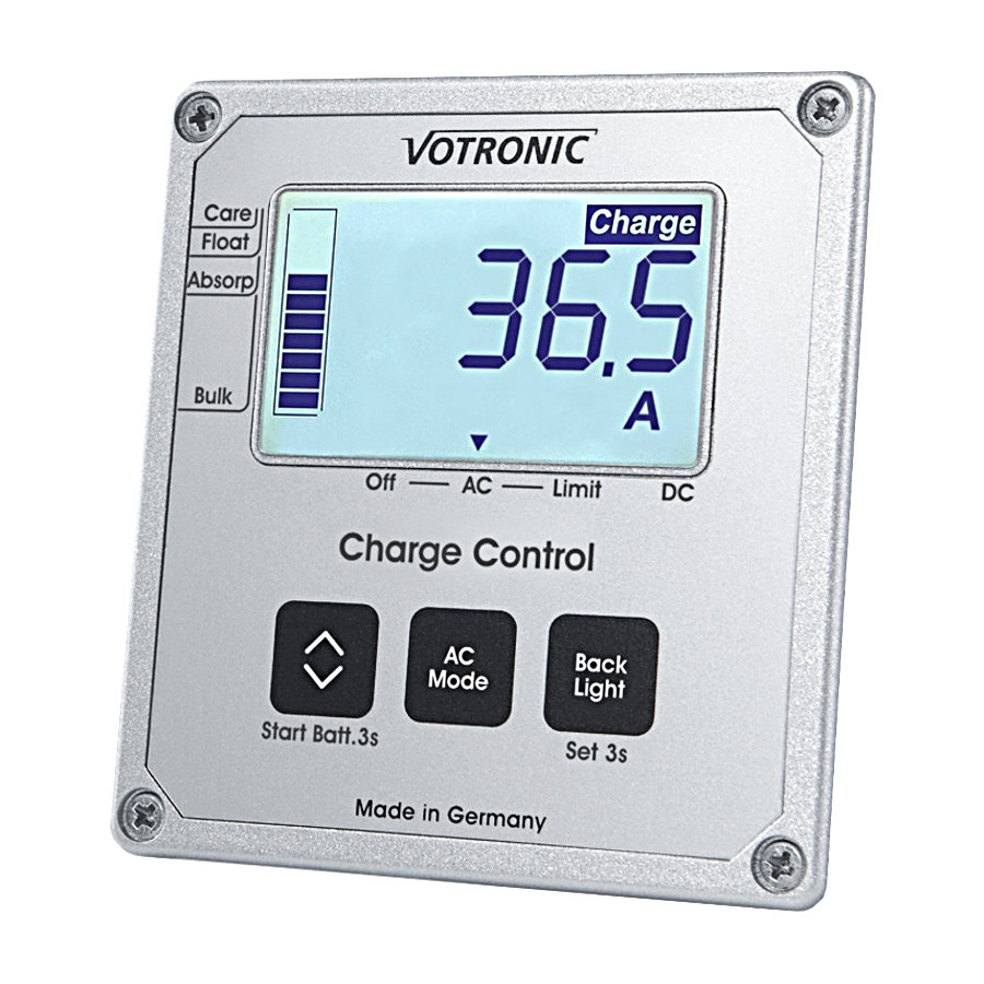 Votronic LCD-laadregelaar S voor de Battery Charger-serie Triple - 1247