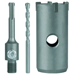 PROTEC.class Schlagbohrkronen-Set 82mm mit SDS-Plus-Aufnahme
