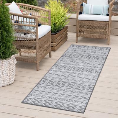 Alise Rugs Vision Coastal Stripe Indoor/Outdoor Area Rug