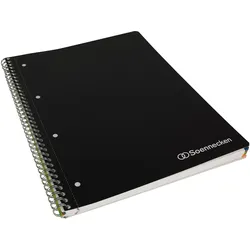 4x Soennecken, Heft + Block, Collegeblock Papierformat (A4, Kariert, Weicher Einband)