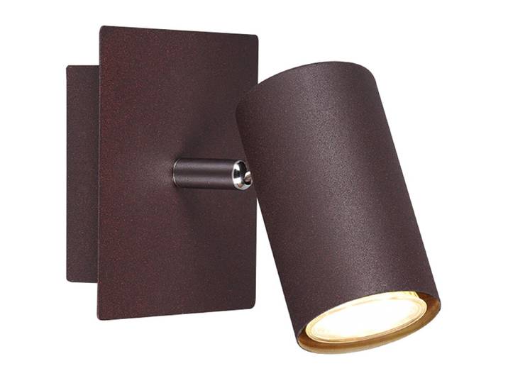 LED Wandspot - Trion Mary - GU10 Fitting - Vierkant - Roestkleur - Aluminium