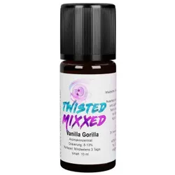 Twisted Vaping Aroma 10ml Vanilla Gorilla