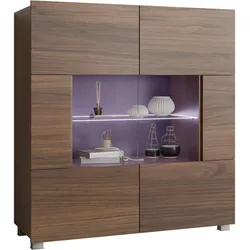 KOMMODE Calabrini 01 mit blauer LED Beleuchtung