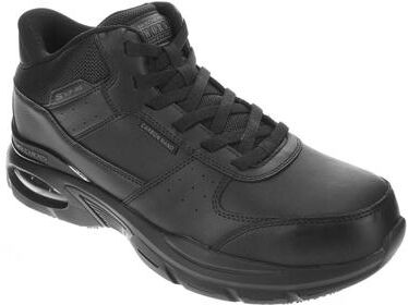 Skechers Work Skech-Air Ventura Sr-Ravek (Men's) in Black, Size 14 M, Leather/Memory Foam/Rubber