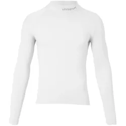 Uhlsport, Jungen, Funktionsshirt, Baselayer Turtle Neck Performance Pro (140), Weiss