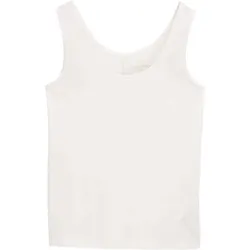 Basic Top Weiß S