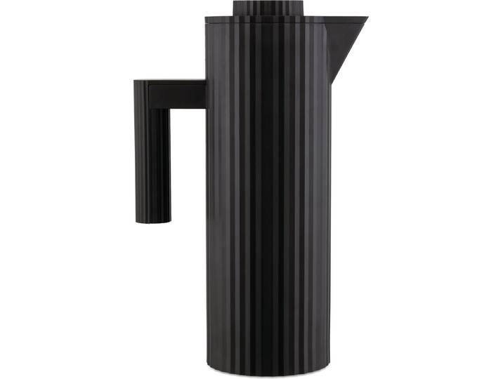 Alessi Plissé Thermoskan - 1L - Kunststof - Zwart
