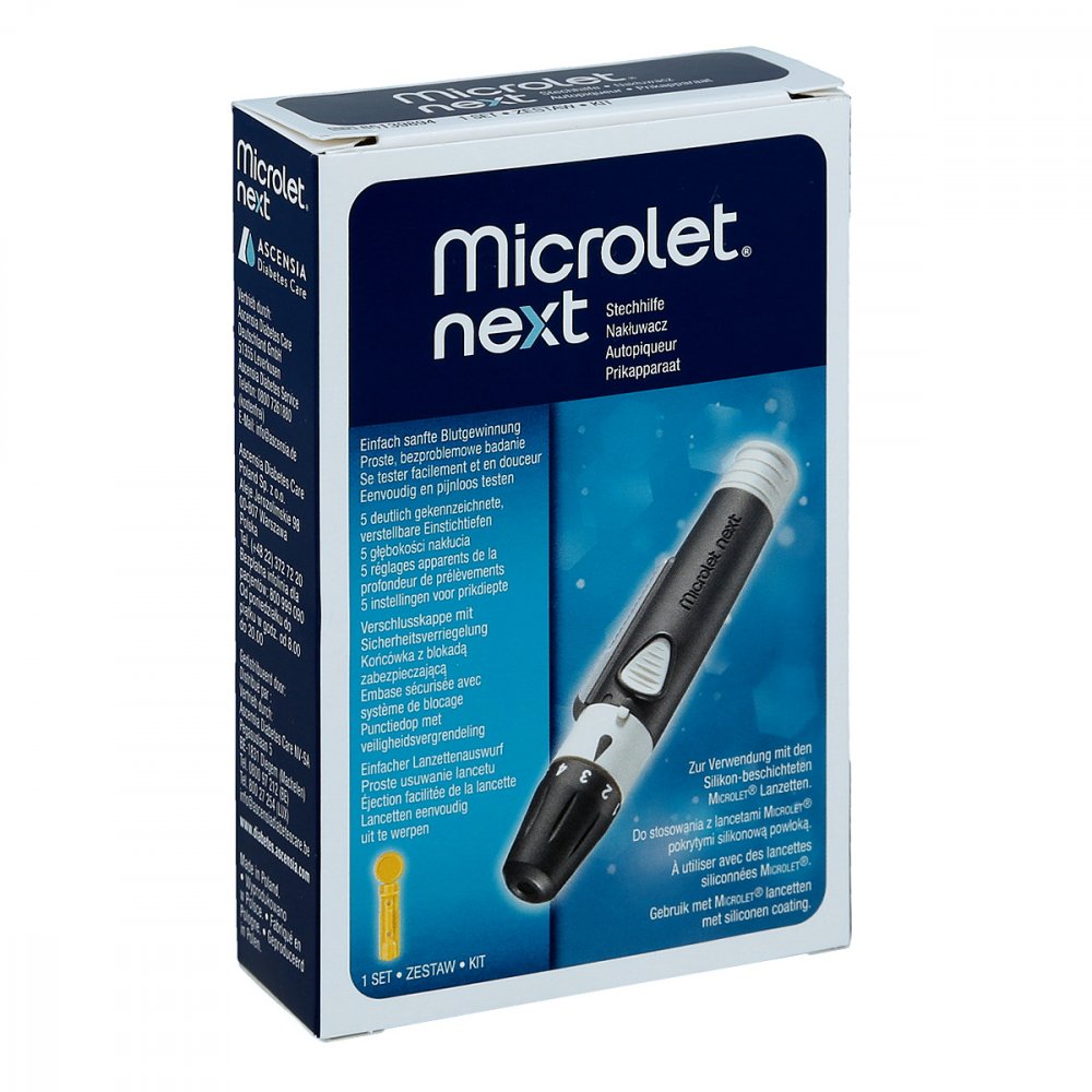 Ascensia Diabetes Care Deutschland GmbH Microlet Next Stechhilfe 12143354