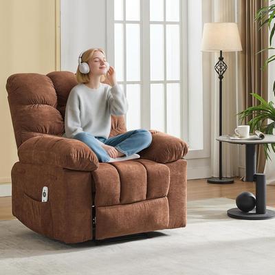 Garvee Single sofa, rocking chair with massage and heating function, Ergonomic Recliner Chair with Remote Control