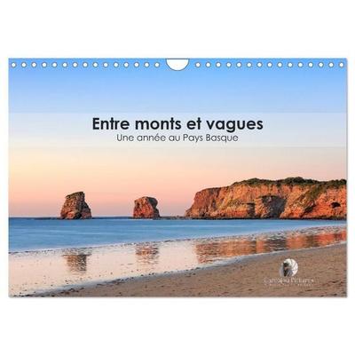 Entre monts et vagues - Une année au Pays Basque (Calendrier mural 2027 DIN A4 vertical), CALVENDO calendrier mensuel