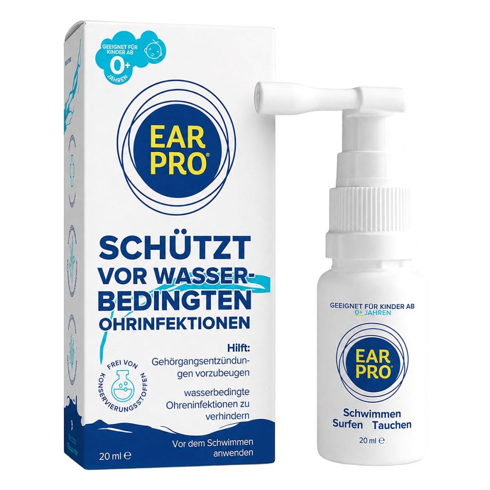 Mediakos GmbH Ear Pro Ohrenspray Schutz Schwimmen Tauchen Surfen 20652590