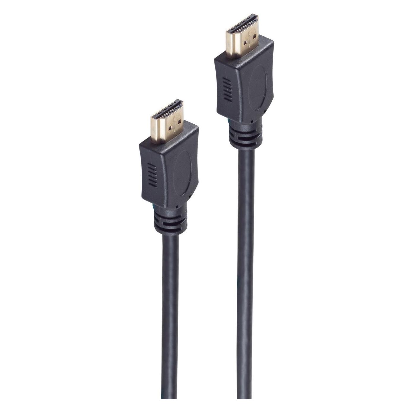 Shiverpeaks -BASIC-S--HDMI A-Stecker auf HDMI A-Stecker, vergoldete Kontakte, ULTRA HD, 3D, HEAC, 15,0m (15 m) (BS77478-15-E)