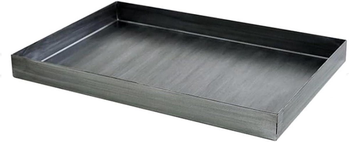 Decoratieve snack schaal in naturel, barstbestendig, 30 x 20 cm