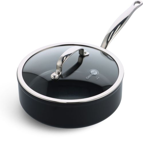 GreenPan Barcelona Pro Schmorpfanne 24cm Schwarz