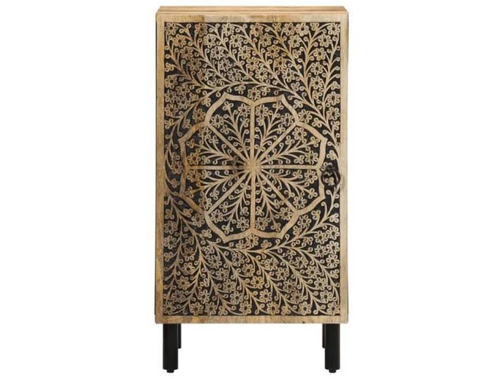 (10274)Moderne Cabinet latérale pour salon/bureau 40x33x75 cm bois massif de manguier poid:14.2 kg