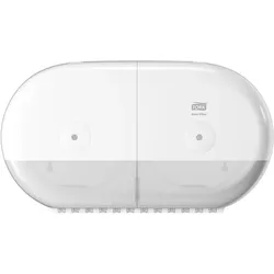 Tork SmartOne® Mini Doppelrollenspender für Toilettenpapier Weiß T9, Hohe Kapazi...