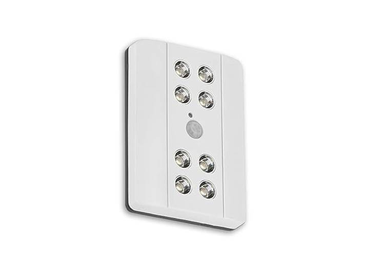 BRILONER – Nachtlicht mit Bewegungsmelder, Unterbauleuchte Küche LED, Schranklicht, Schrankbeleuchtung, Küchenlampe, Unterschrank Küche, Batteriebetrieben, Nachtlicht, Weiß