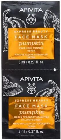 Apivita Express Beauty Mascarilla Detox Calabaza 8ml x2