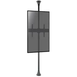KIMEX - Neigbarer Boden-Decken-Halter für 55'' - 75'' TV-Bildschirme - Hochformatversion