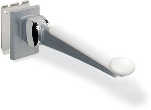 Hewi 802 Rail de support à charnière LifeSystem 802.50.016597 650 mm, gris clair